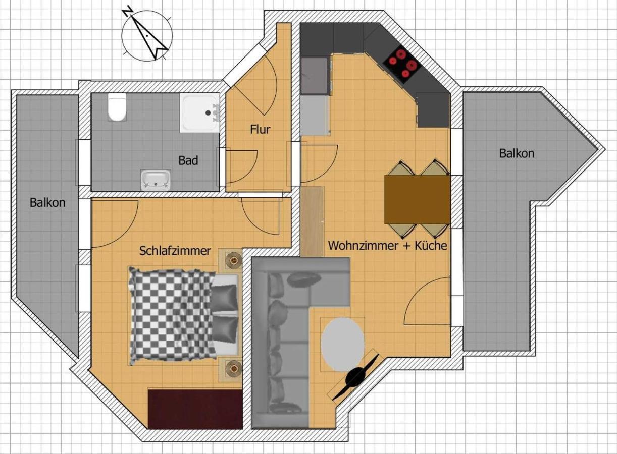 Ferienwohnung Dünenresidenz_Bansin Ostseebad Heringsdorf Exterior foto